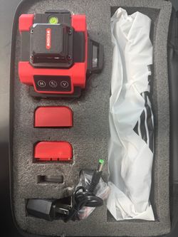 Laser Level 360° Green Cross Line Self Leveling Laser Measuring Tool -NEW (3556/4)