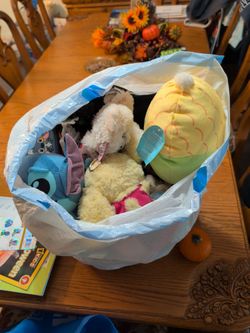 Stuff toy bag