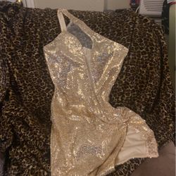 Gold Party Dress