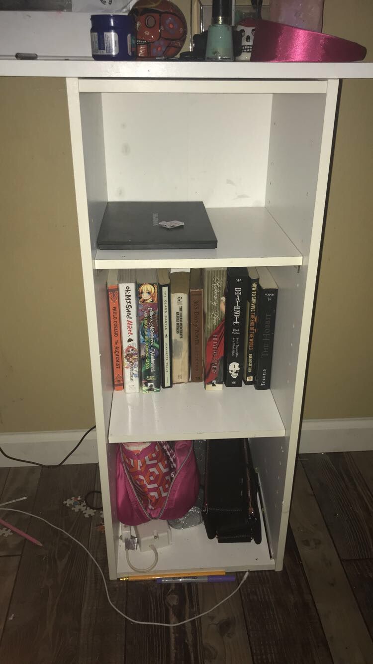 Small bookshelves