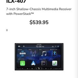 Alpine Stereo ILX-407