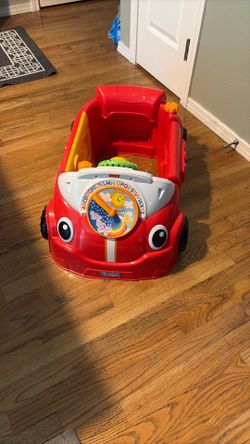 Toddler activity play car.