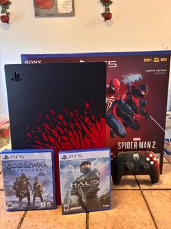 Playstation 5 spiderman console