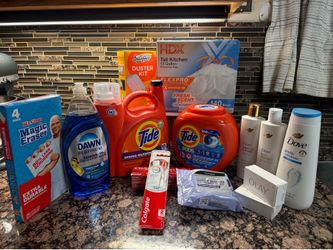 #1 Household & Personal Care items $40