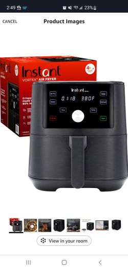 Instant Pot Vortex 6QT XL Air Fryer, 4-in-1