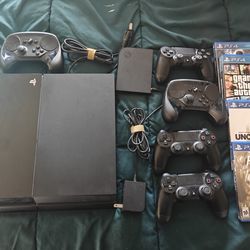 PS4+Games+ Accessories