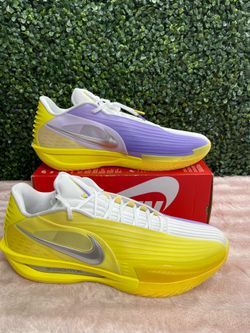Men's Sz 16 - Nike Air Zoom G.T. Cut 3 Turbo Lakers Basketball Shoes HV9918-500