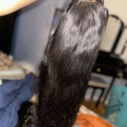 30 Inch Black wig