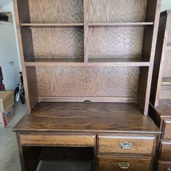 Desk & 2 Night Stands 