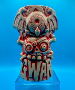 GWAR Ceramic Tiki Mug rare red variant Discontinued