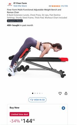 Finerform Workout bench