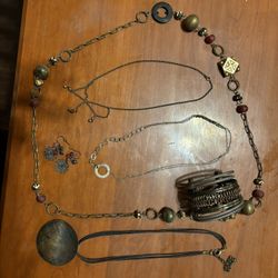 Copper Tone Jewelry 