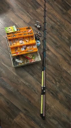 Fishing poles and supplies all for $50