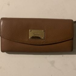 Michael Kors brown pebbled