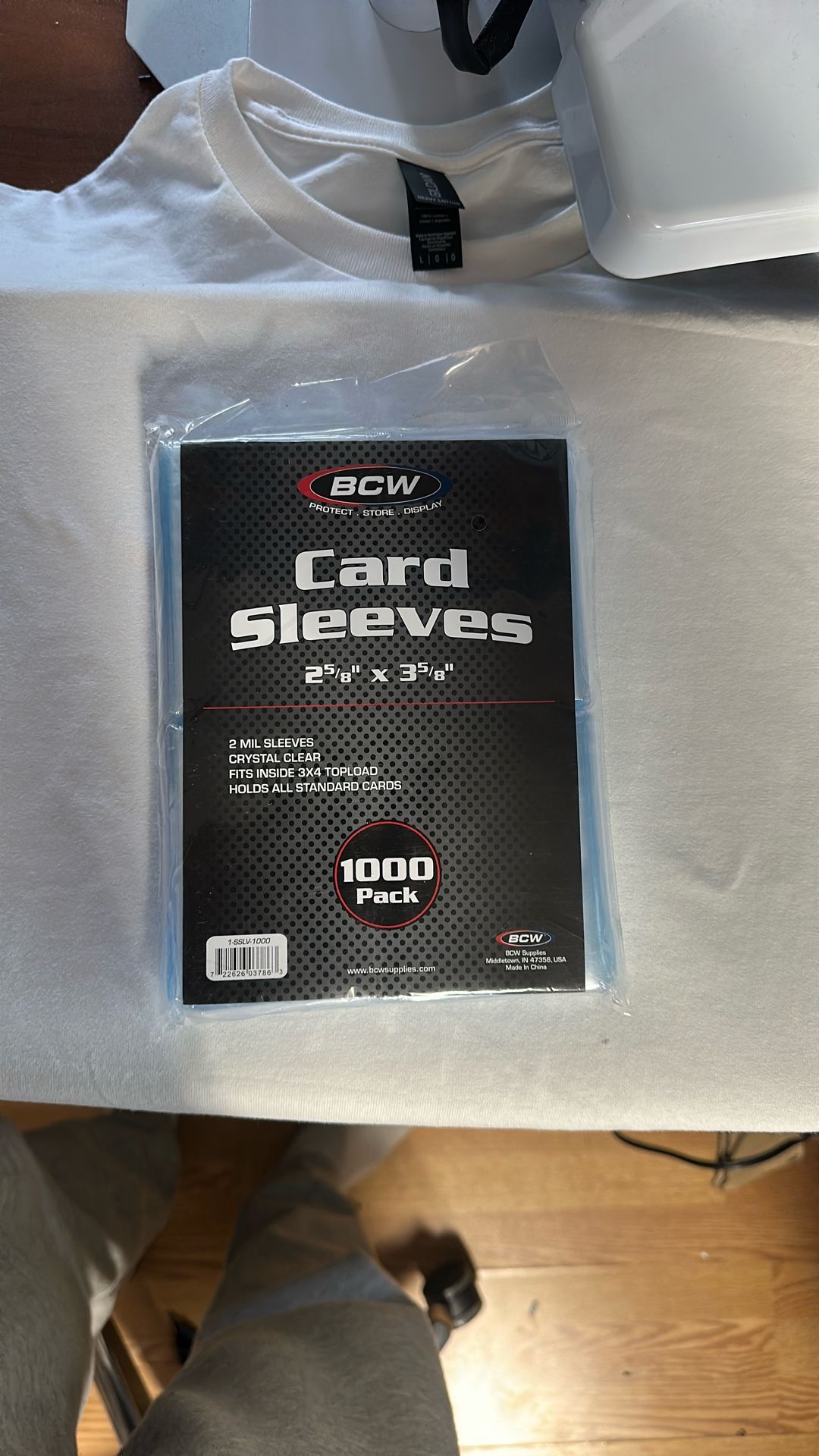 Card Sleeves. 1000 Pack