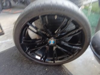 20 inch BMW Rims black gloss