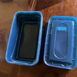 Plastic Rectangle Boxes  (6)