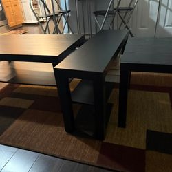 $25 Coffee Table, $15 Side Table, $20 TV Stand