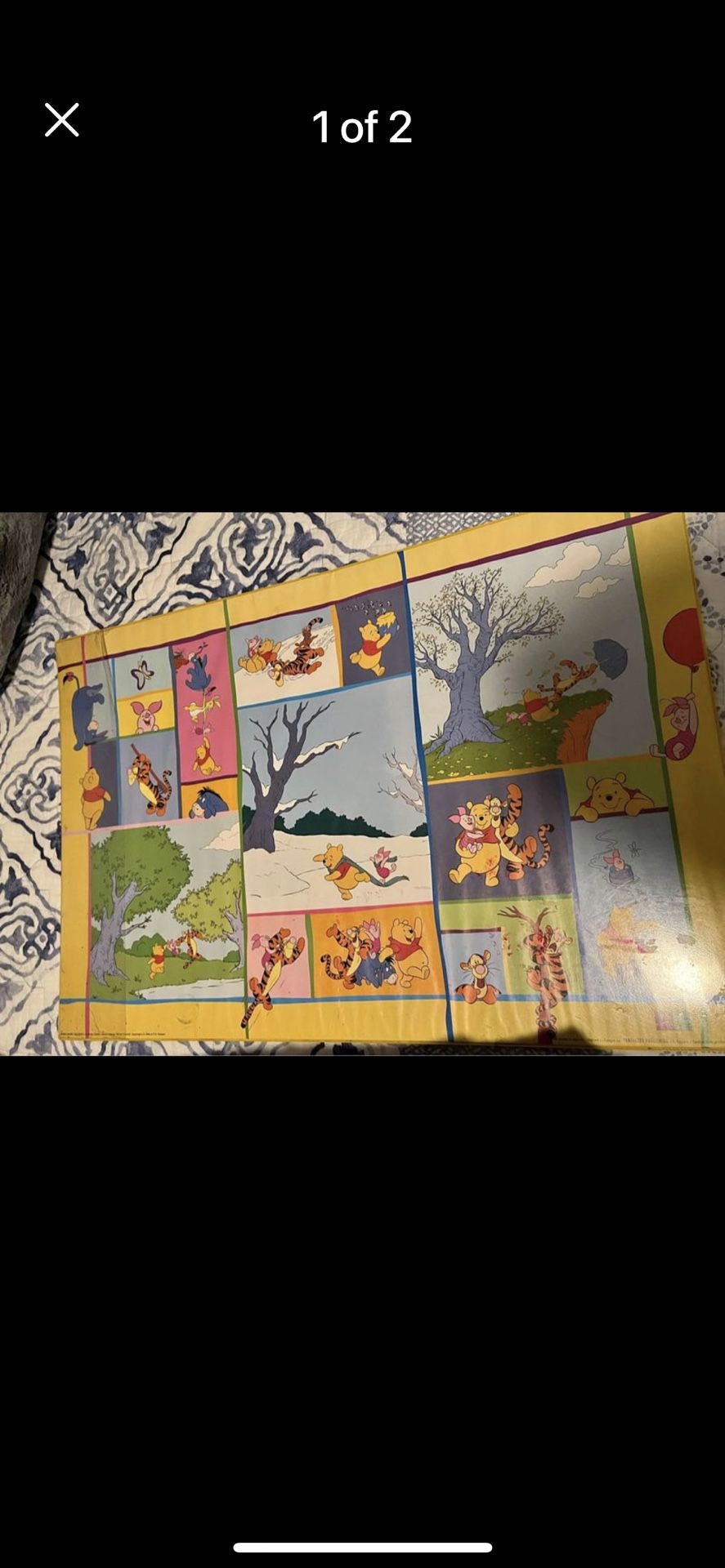Twin Winnie The Pooh Comforter And desk May