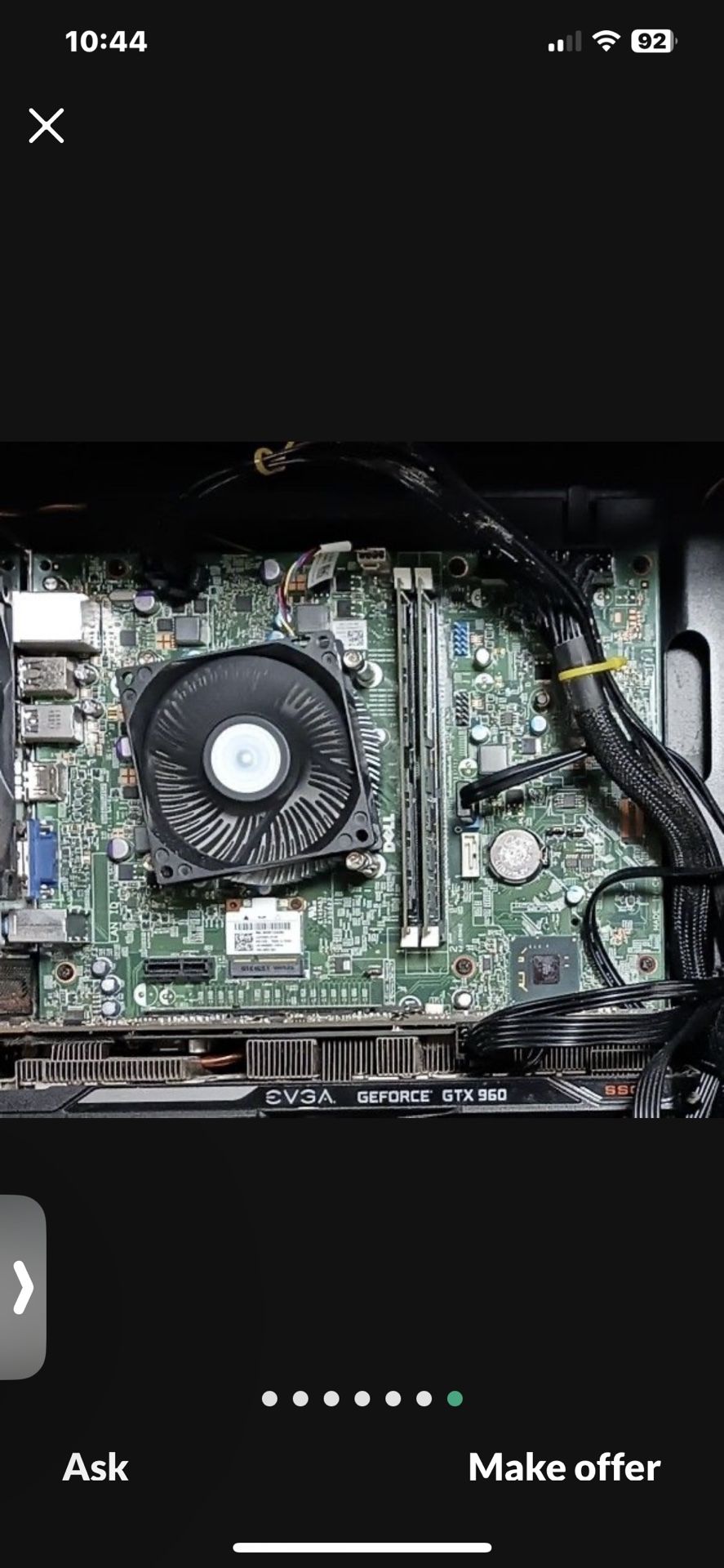 BASIC GAMING PC INTEL QUAD CORE 3.2 GHZ 8 GB RAM 500 GB SSD GTX 960 SSC Graphics WI-FI WINDOWS PRO OS