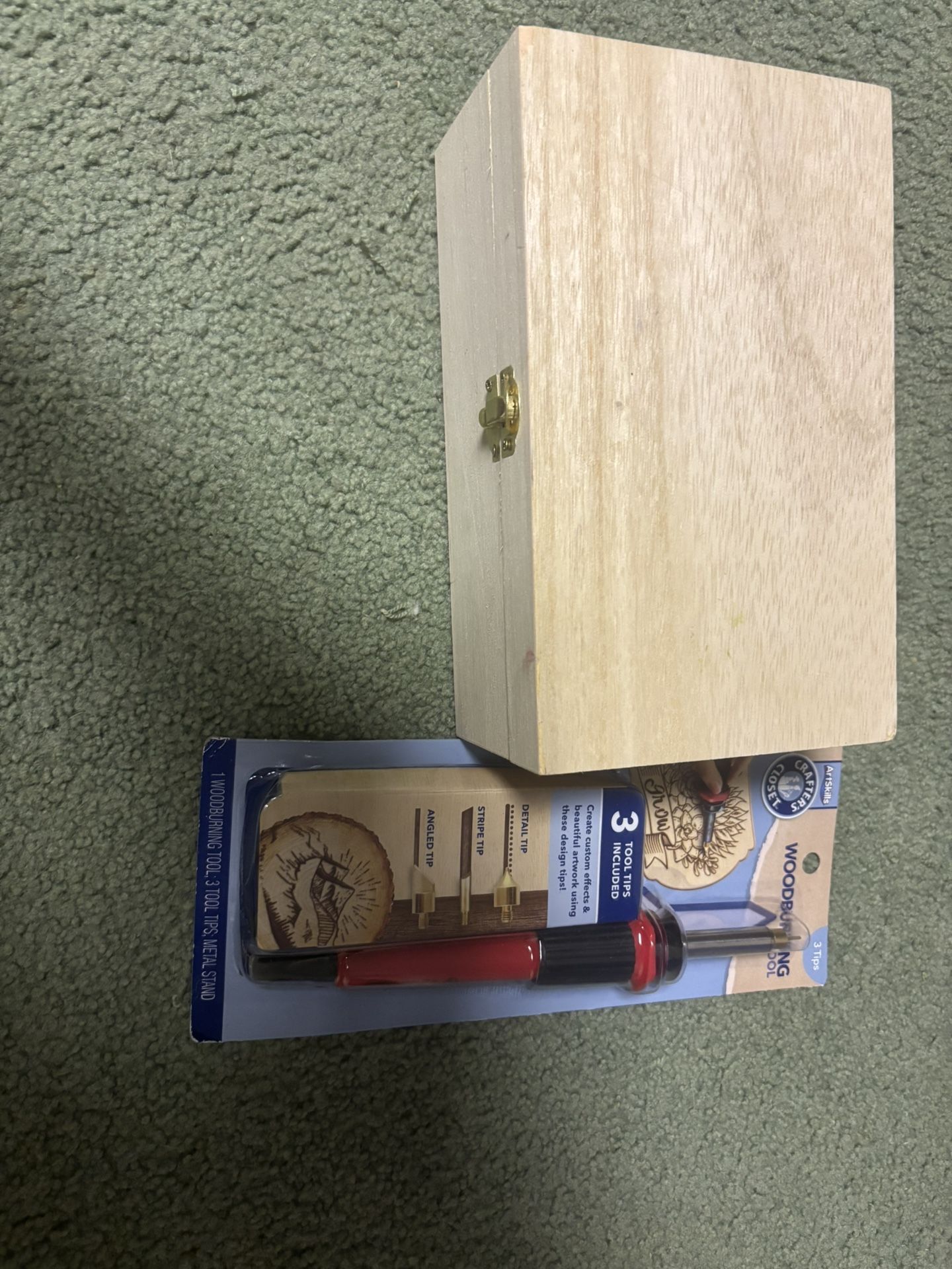 Wood Burning Kit With Box