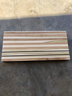 Hand made cutting board