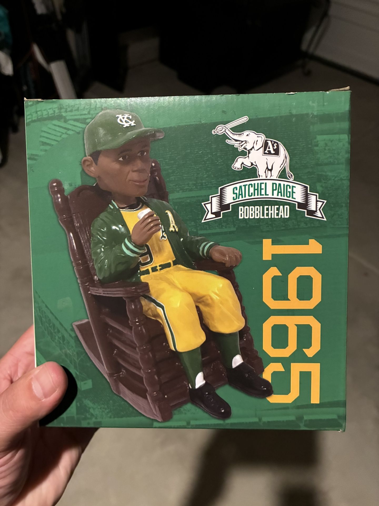 Satchel Paige Rocking Chair Bobblehead