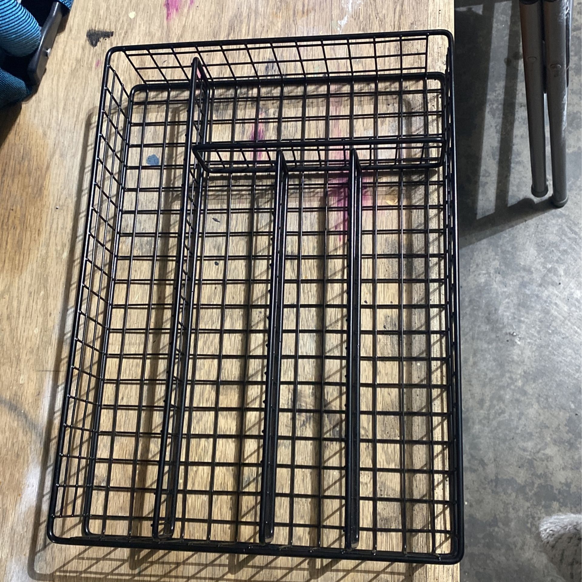 Wire Silverware Tray