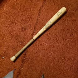 Authentic Louisville Slugger Genuine Mickey Rivers Powerized Wooden Vintage Baseball Bat