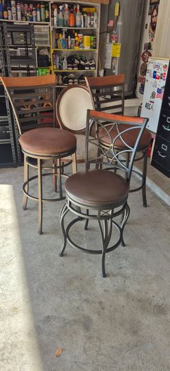 Set off bartools  and  a chair