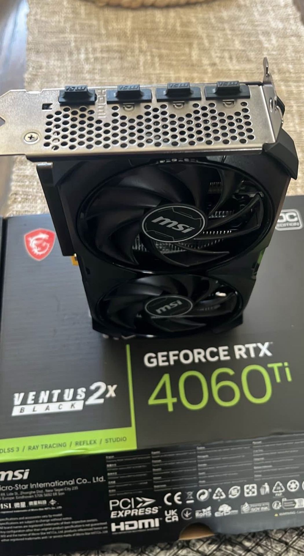 Msi geforce 4060ti