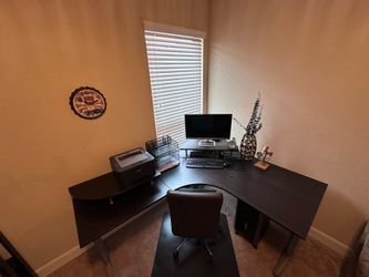 IKEA GALANT Corner Desk – Excellent Condition, Heavy Duty