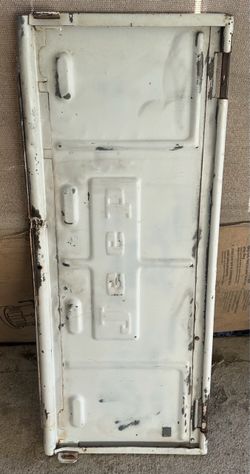 Jeep CJ Tailgate White Vintage