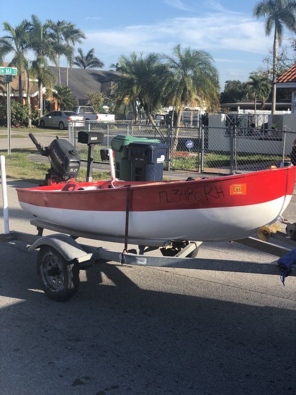 12ft skiff, boat for Sale in Cutler Bay, FL OfferUp