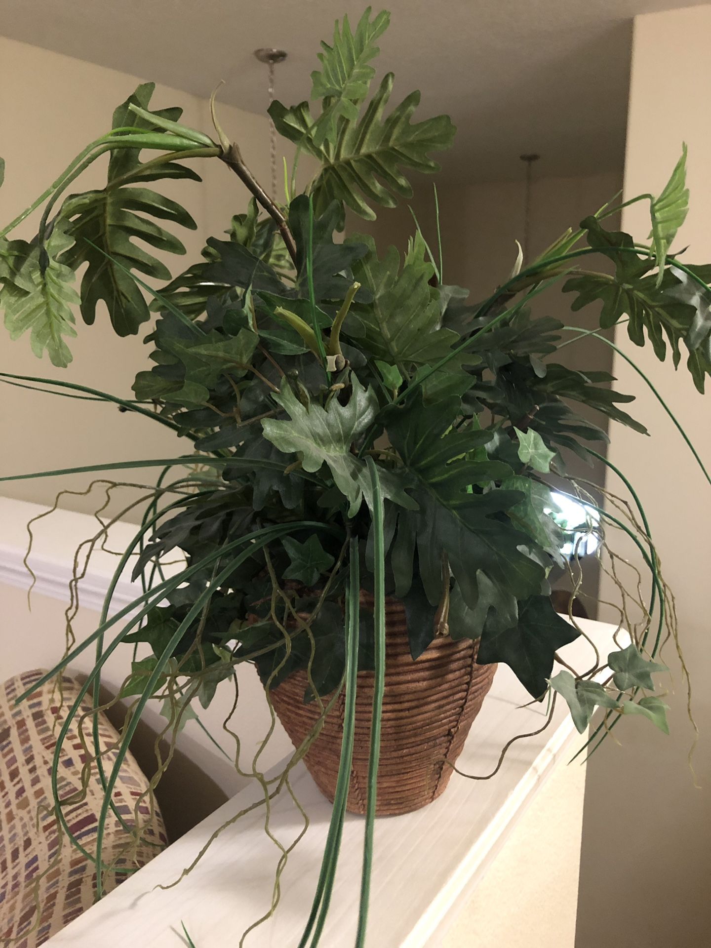 Faux house plant