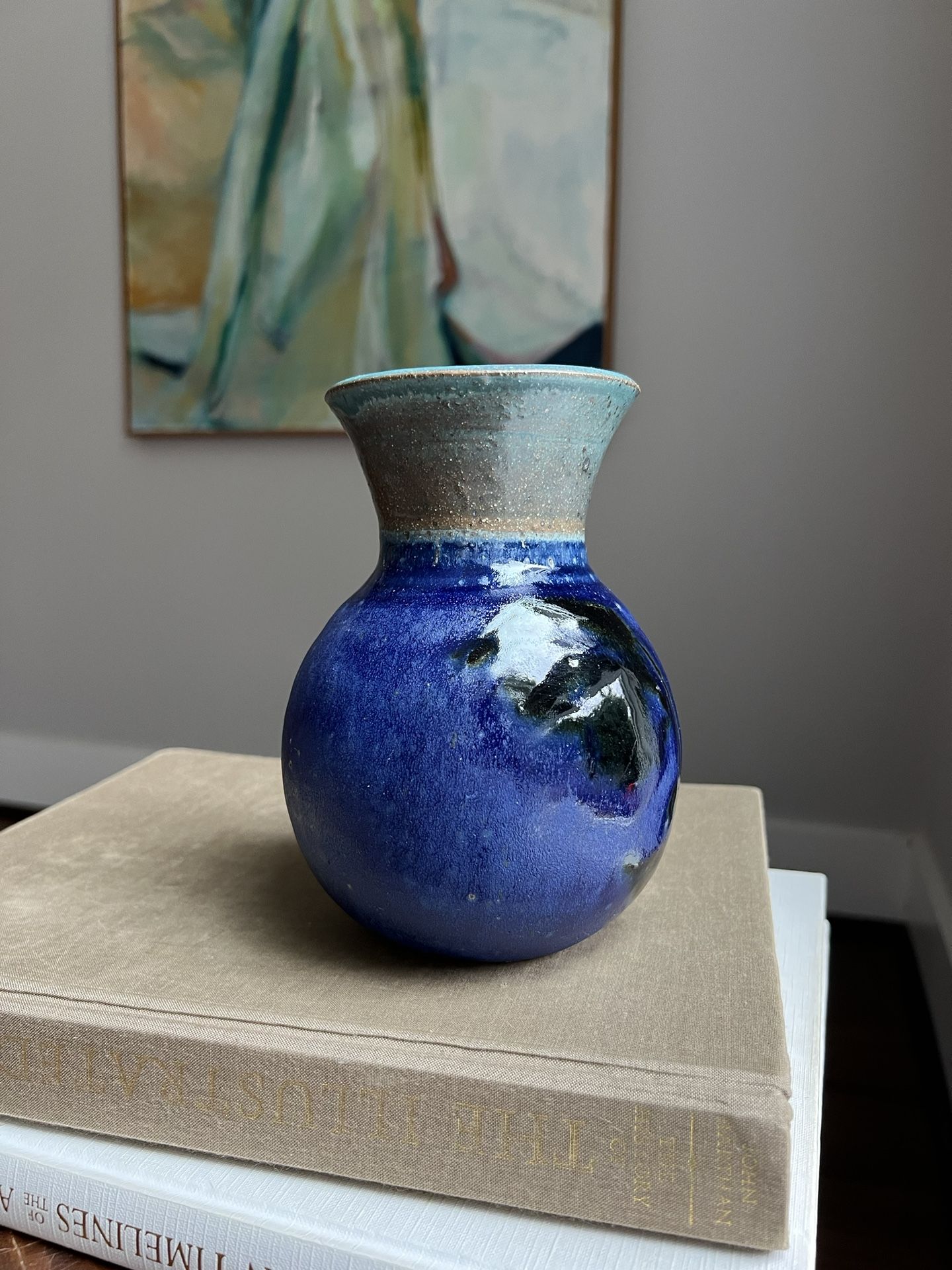 Small Handcrafted Accent Vase ( firm on price )