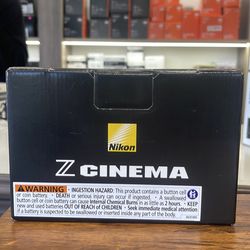Nikon Zr.  Open box