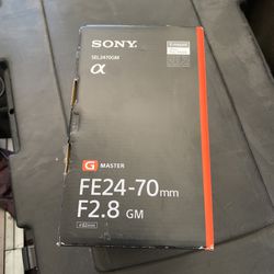 Sony 24-70mm F2.8 Gmaster