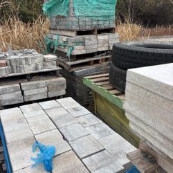 $1.50 square feet pavers $1.50 cinderblock piece