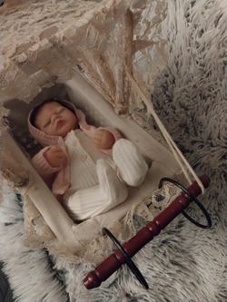 Ashton Drake Doll & Carriage 