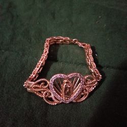 Pulsera De La Virgen De Guadalupe 