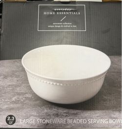 Beaded Serving Bowl