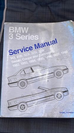 BMW 3 Series Service Manual | 1(contact info removed) Book