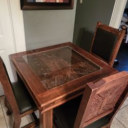 Living room and dining table