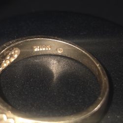 10K Solid Gold Women’s Ring, Real Gold – Stamped 10K