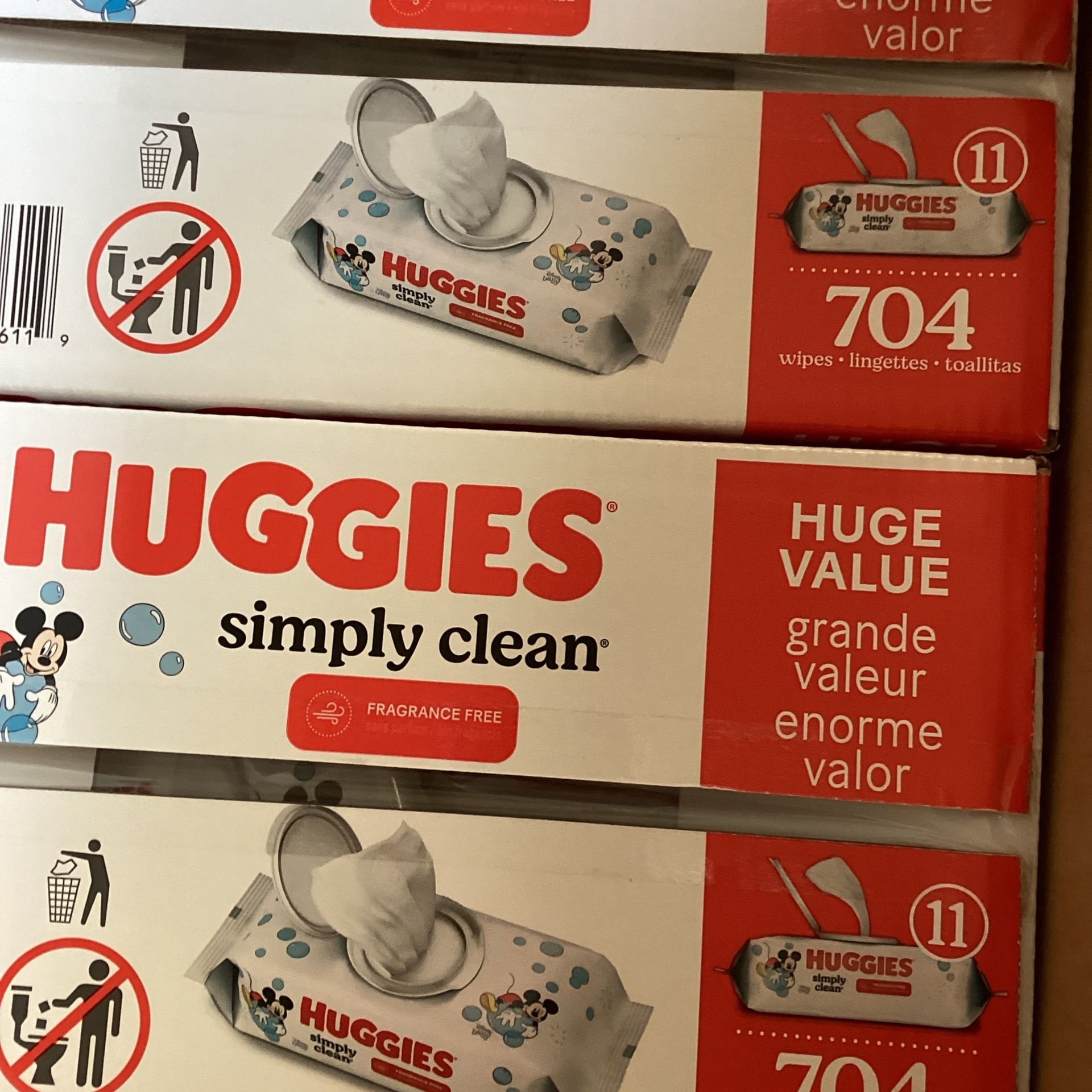 Huggie Wipes