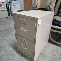 2 Drawer Filing Cabinet 