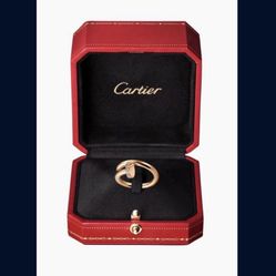 CARTIER JUSTE UN CLOU RING Rose Gold With Diamonds