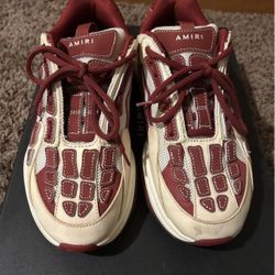 Amiri Bone Runners Size 41 Size 8 