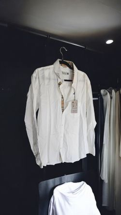 Mens BRBerry Shirt White